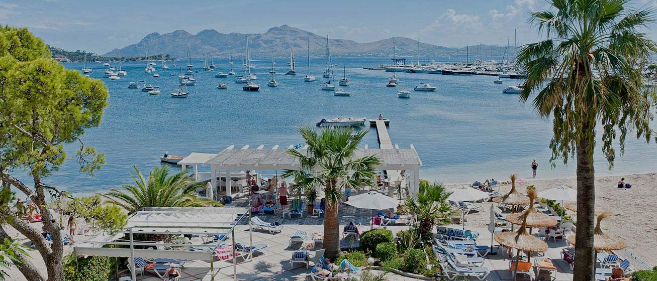 Beach of Porto Pollensa