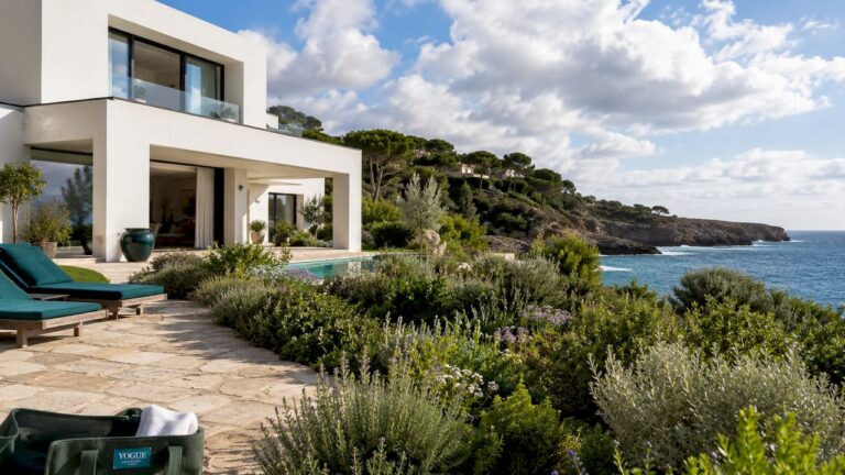 Mediterranean coastal homes near Palma de Mallorca