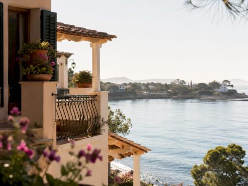 Mediterranean coastal home in Mallorca with sea view