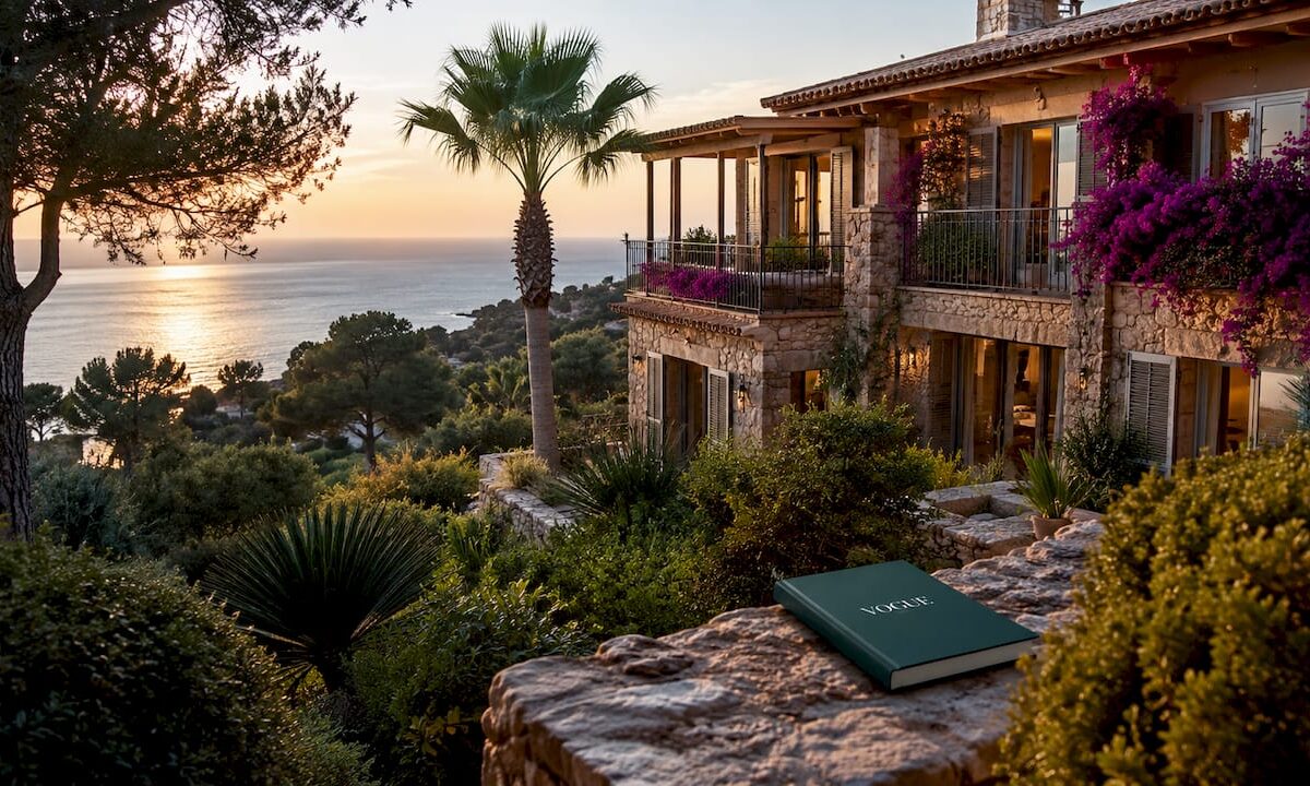 Coastal villa in Mallorca overlooking Mediterranean sea