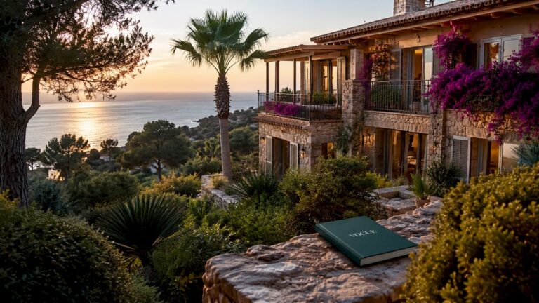 Coastal villa in Mallorca overlooking Mediterranean sea