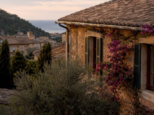 Mediterranean coastal homes in Sóller Mallorca