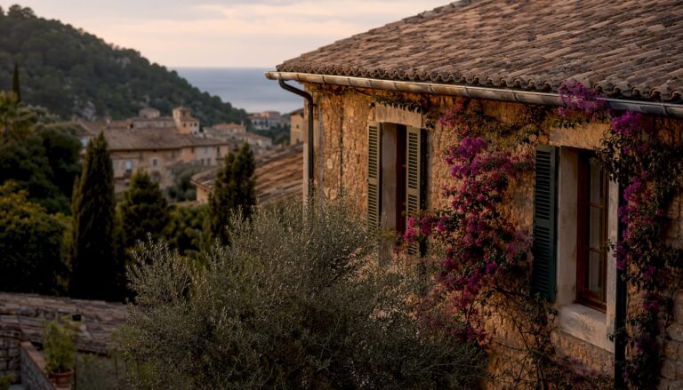Mediterranean coastal homes in Sóller Mallorca