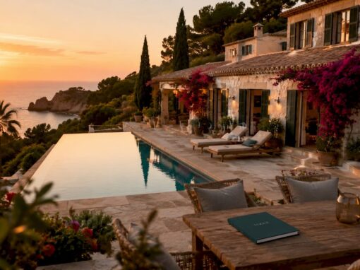 Mediterranean coastal home in Mallorca with pool