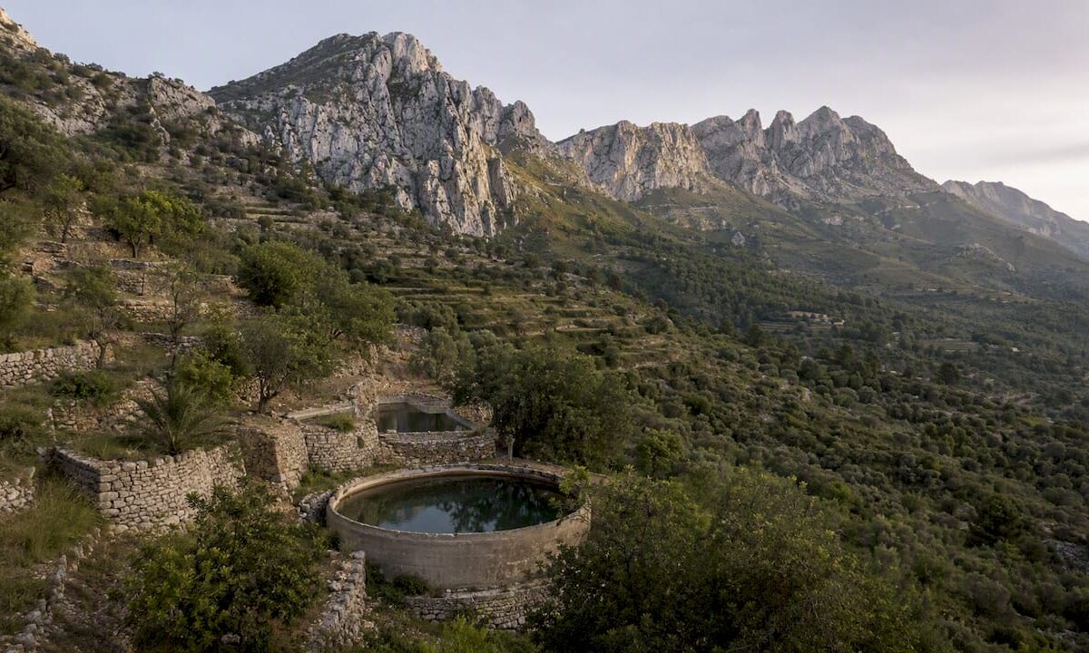 Serra de Tramuntana protected landscape with terraces