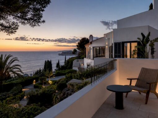Coastal villa exterior in Mallorca