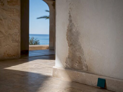 Hidden damp damage inside Mallorca villa