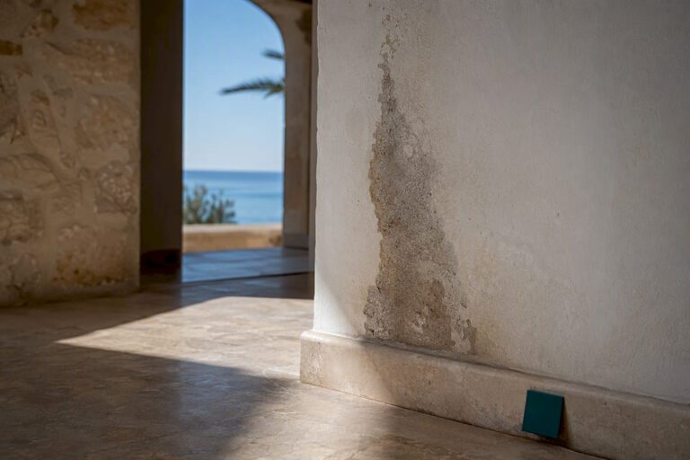 Hidden damp damage inside Mallorca villa