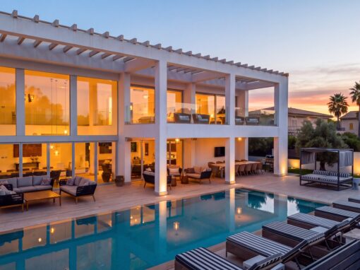 Contemporary villa and swimming pool in Llenaire, Puerto Pollensa, reference PTP40788